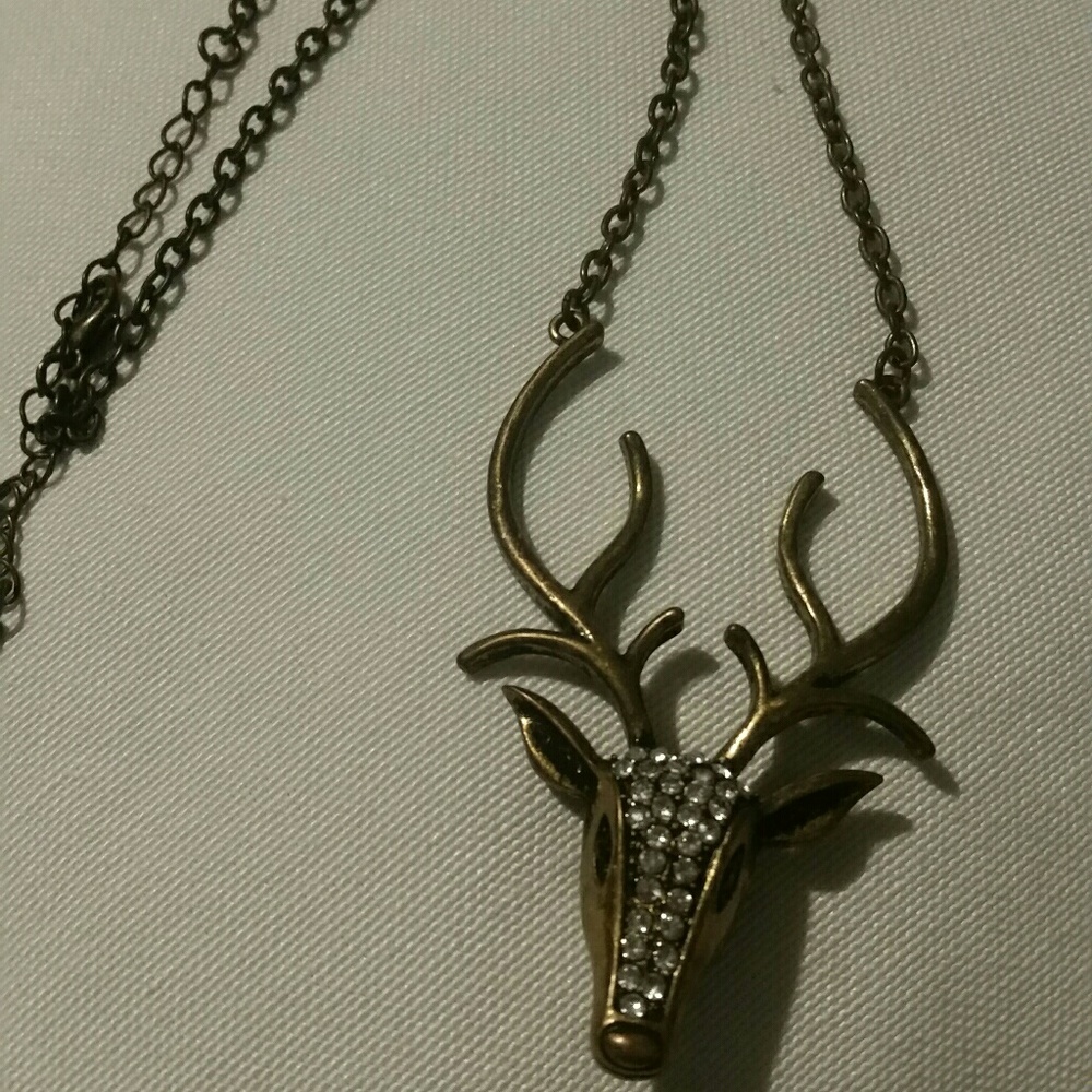 Antler & Sparkling  Necklace